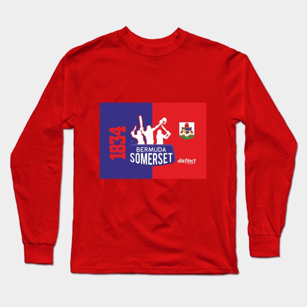 SOMERSET CUPMATCH TIME Long Sleeve T-Shirt by DistinctApparel